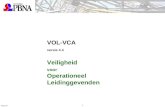 VOL-VCA versie 4.4 Veiligheid  voor Operationeel  Leidinggevenden