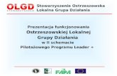 Stowarzyszenie Ostrzeszowska Lokalna Grupa Działania