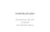 Individuell plan