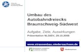 Umbau des Autobahndreiecks Braunschweig-Südwest