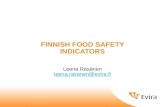 FINNISH FOOD SAFETY INDICATORS