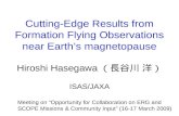 Cutting-Edge Results from Formation Flying Observations near Earth’s magnetopause