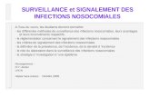 SURVEILLANCE et SIGNALEMENT DES INFECTIONS NOSOCOMIALES