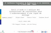 6° Conférence Francophone de Modélisation et de simulation 3 / 5 Avril 2006 - Rabat