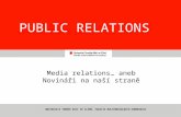 PUBLIC RELATIONS