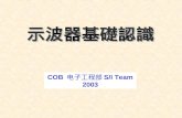 COB  电子工程部 S/I Team 2003