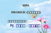 HPA PRODUK  (สินค้า)