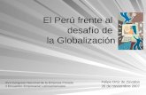 El Perú frente al  desafío de  la Globalización
