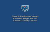 Consiliul Judeţean Covasna Kovászna Megye Tanácsa Covasna County Council