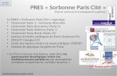 PRES « Sorbonne Paris Cité » (Pôle de recherche et d’enseignement supérieur)