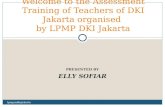 Welcome to the Assessment Training of Teachers of DKI Jakarta  organised by LPMP DKI Jakarta
