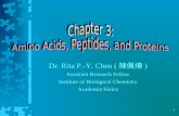Chapter 3: Amino Acids, Peptides, and Proteins