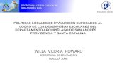 WILLA  VILORIA  HOWARD SECRETARIA DE EDUCACIÓN BOGOTÁ 2008