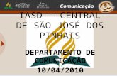 IASD – CENTRAL DE SÃO JOSÉ DOS PINHAIS