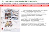 III- La France , une exception culturelle ?