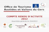 Office de Tourisme  Bastides et Vallons du Gers