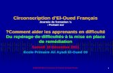 Circonscription d’El-Oued Français ½ Journée de formation Portant sur :