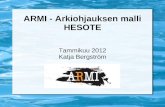 ARMI - Arkiohjauksen malli HESOTE