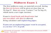 Midterm Exam 1