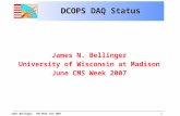 DCOPS DAQ Status