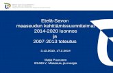ely-keskus.fi Etelä-Savon ELY-keskuksen Internetsivut: Elinkeinot Maaseutuelinkeinot