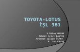TOYOTA-lotus işl  381