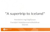“A supertrip to Iceland”