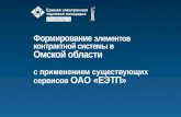 Формирование  элементов контрактной  системы в  Омской области