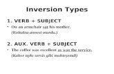 Inversion Types