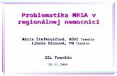 Problematika MRSA v regionálnej nemocnici