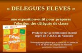 « DELEGUES ELEVES » une exposition-outil pour préparer l’élection des délégués de classe