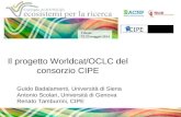 Il progetto Worldcat/OCLC del consorzio CIPE