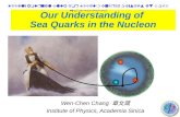 Our Understanding of  Sea Quarks in the Nucleon