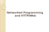 Networked Programming  and HTTP/Web