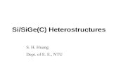 Si/SiGe(C) Heterostructures