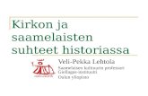 Kirkon ja saamelaisten suhteet historiassa