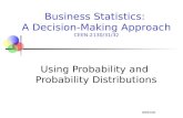 Using Probability and  Probability Distributions