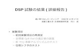 DSP 試験の結果 ( 詳細報告 )