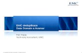 EMC deduplikace Data Domain a Avamar