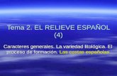 Tema 2. EL RELIEVE ESPAÑOL (4)