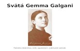 Svätá  Gemma Galgani