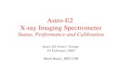 Astro-E2  X-ray Imaging Spectrometer Status, Performance and Calibration