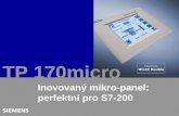 Inovovaný mikro-panel: perfektní pro S7-200