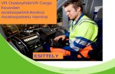 VR Osakeyhtiö/VR Cargo Kouvolan asiakaspalvelukeskus Asiakaspalvelu Hamina