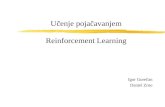 Učenje pojačavanjem Reinforcement Learning