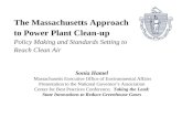 Sonia Hamel Massachusetts Executive Office of Environmental Affairs