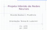 Projeto Híbrido de Redes Neurais