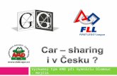 Car –  sharing i v Česku ?