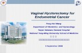 Vaginal Hysterectomy for Endometrial Cancer
