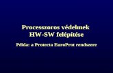 Processzoros védelmek  HW-SW felépítése